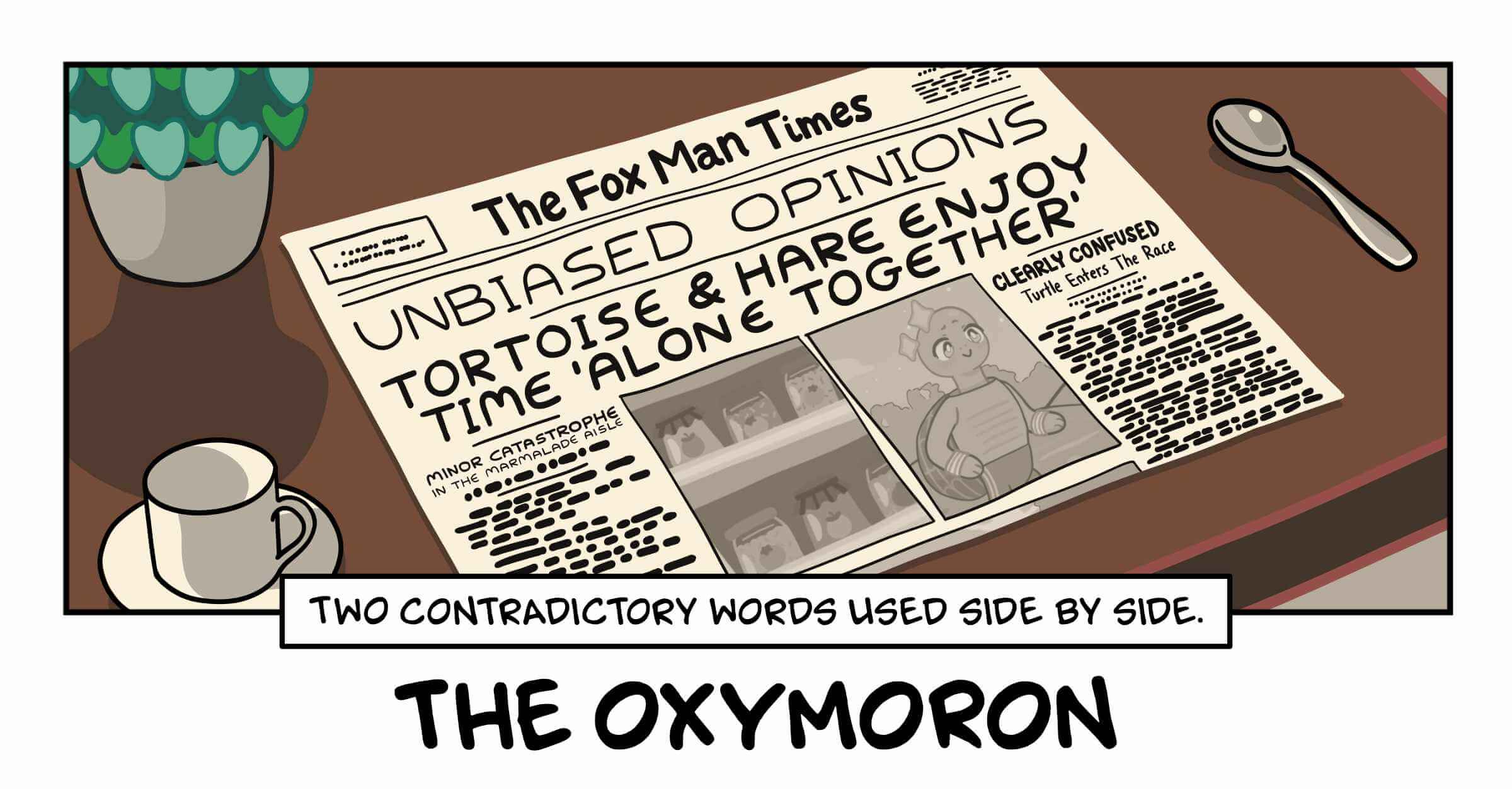 oxymoron examples