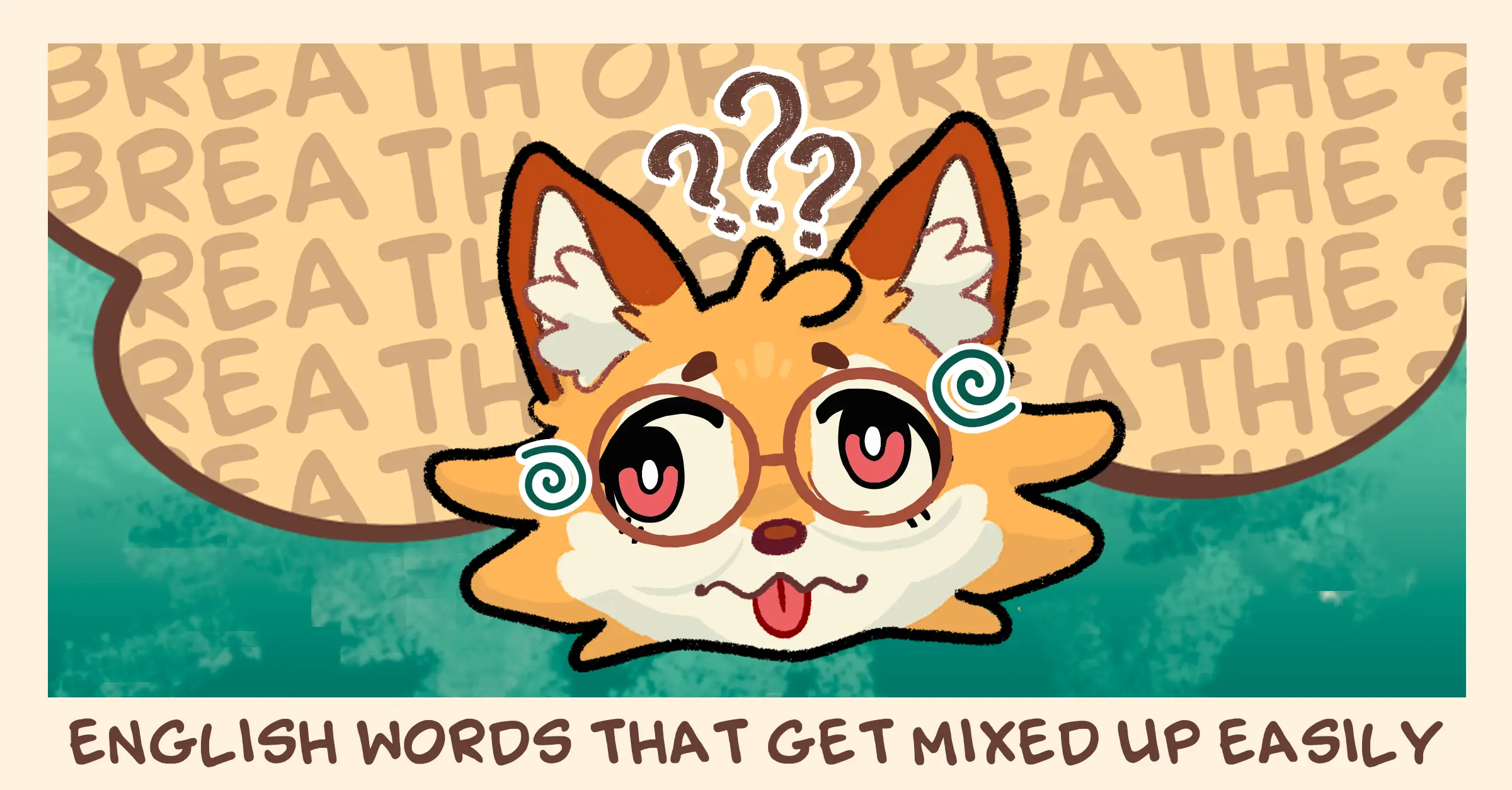 english words get mixed up